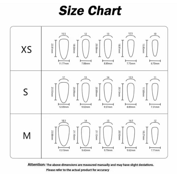 Handmade Press On Nails Gel Almond Blue Baroque Trendy Star Moon Celestial Mediu - Picture 4 of 4